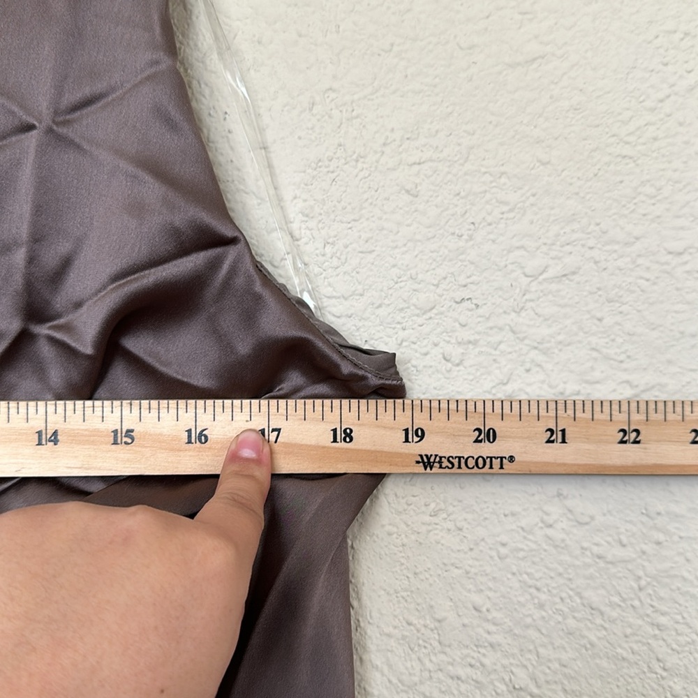 House of CB ‘CATIANA’ SMOKE ONE SLEEVE MAXI DRESS- XL NWOT‎ $285 - Picture 8 of 10